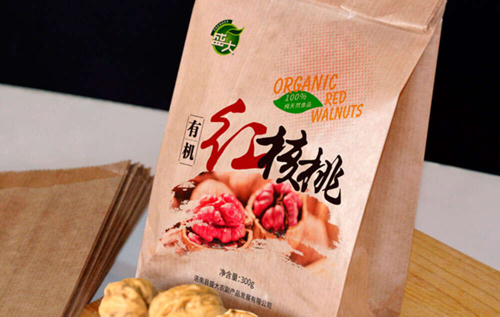 核桃包裝設計|農產品包裝設計|盛大農副產品公司包裝設計